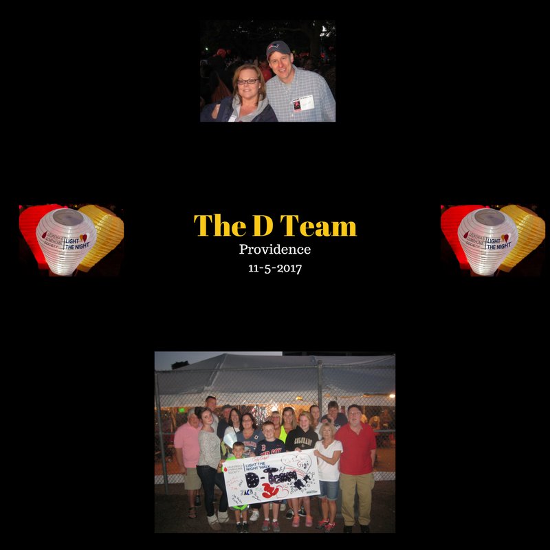 LTNMARI's tweet photo. Veteran team from #LightTheNight Providence. Thank you Heather and Team D for everything that you do for #LTNRI and making #SomedayToday https://t.co/uSzQeU68kx