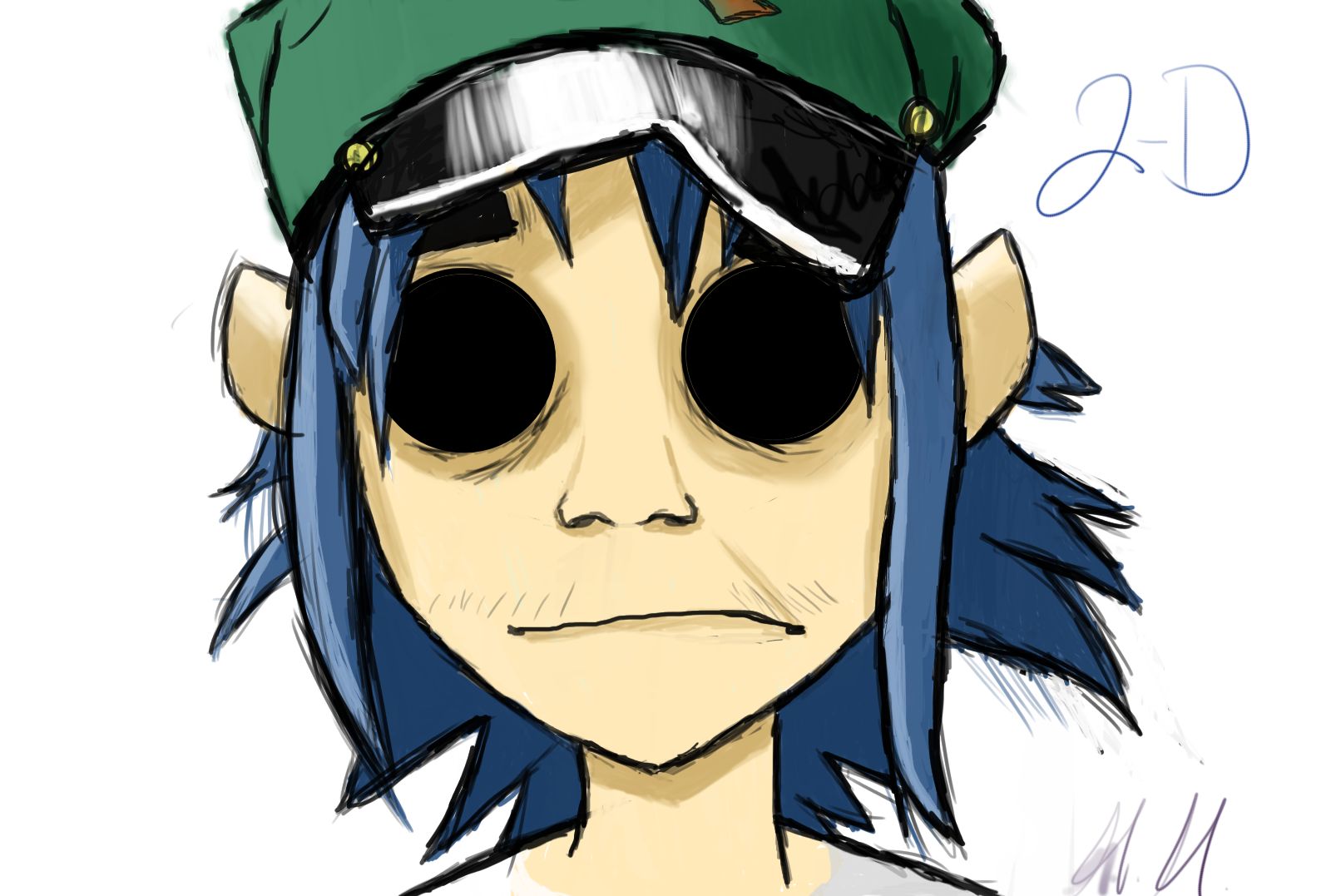 Группа Gorillaz 2d