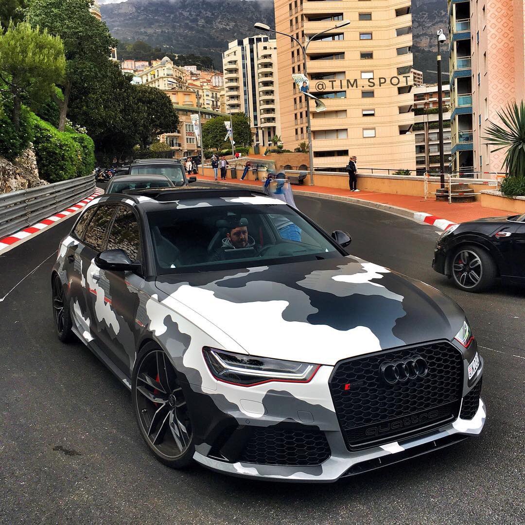 PosBadAudi's tweet image. 730Hp Camo Audi RS6 Avant 😈