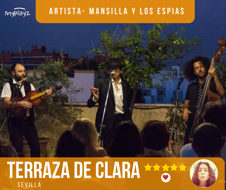 myplayz's tweet photo. Esta semana queremos enseñaros una terraza poco común, en ella la #cultura cobra vida y se disfraza de #música #teatro #Creatuevento https://t.co/RitIhnB5VV