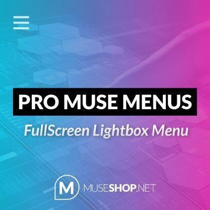 Fullscreen Lightbox Muse Menu PRO buff.ly/2woLdEG #musewidgets #adobemuse #musewidgets #adobemuse