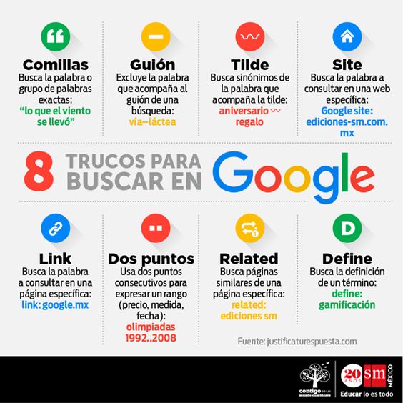 SolserITQro's tweet photo. #SolserIT #Tips 8 trucos para buscar en #Google https://t.co/lReeZLAiXr