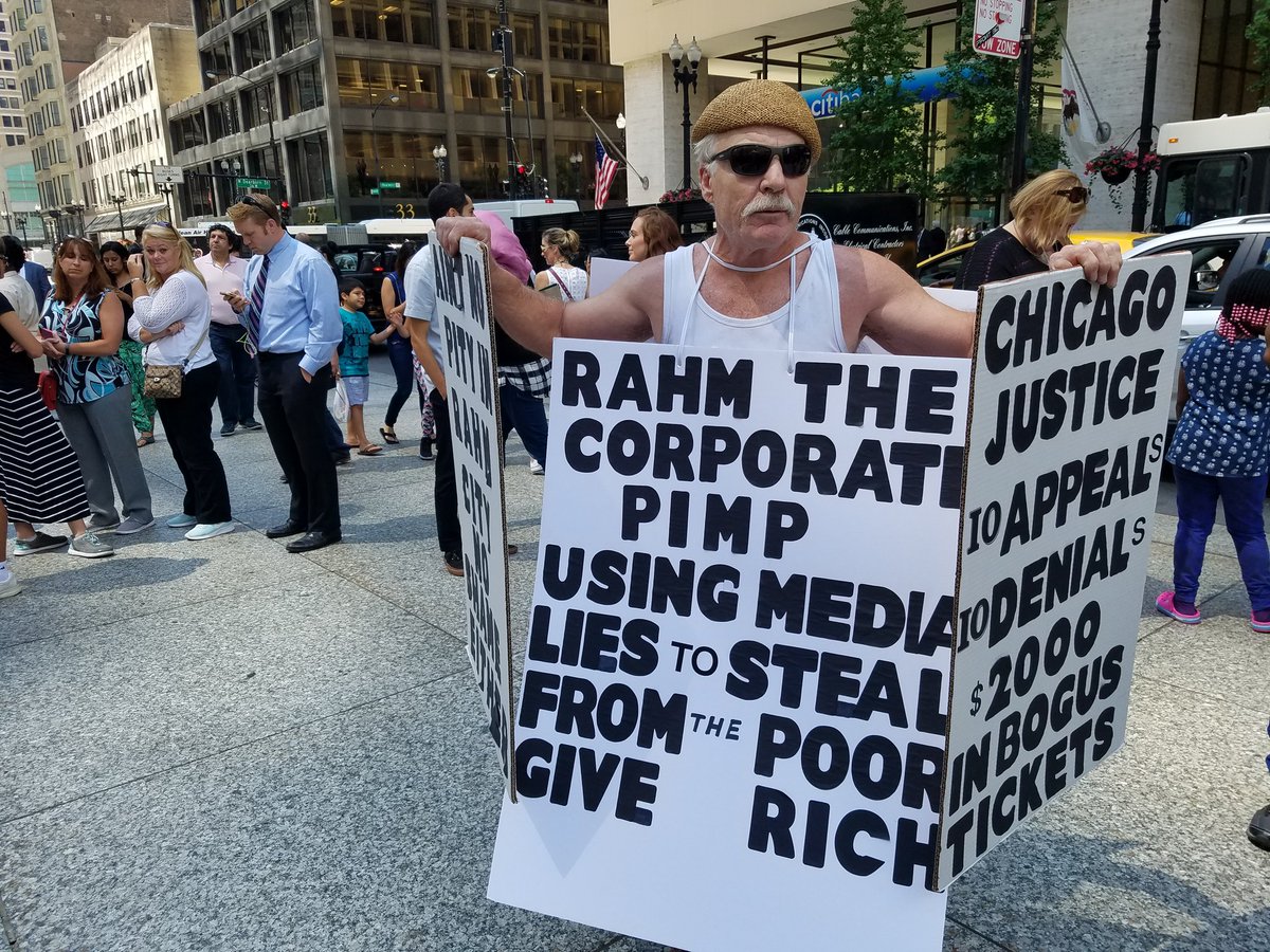 Protesters of Rahm Emanuel crash Picasso ceremony in Daley Plaza