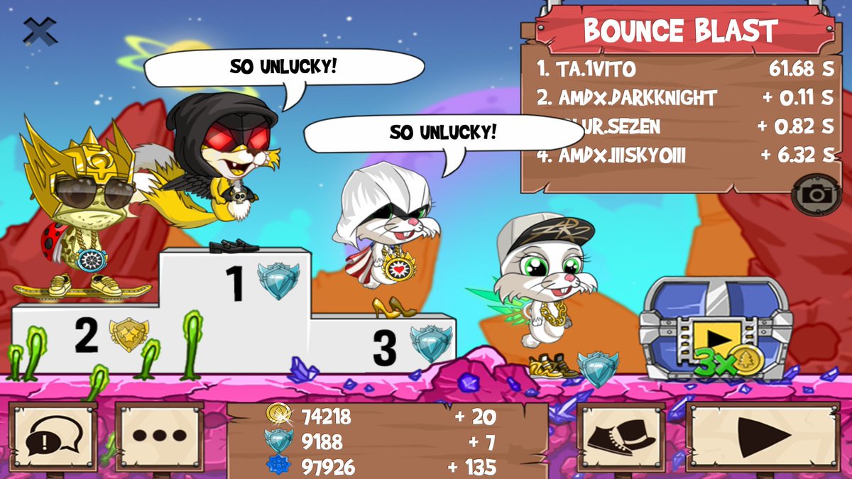 S3Z3NNN's tweet photo. I just played a golden fox! #funrun2 #1VITO #Darkknight #IIISKYOIII https://t.co/Ev9fqvMoGU