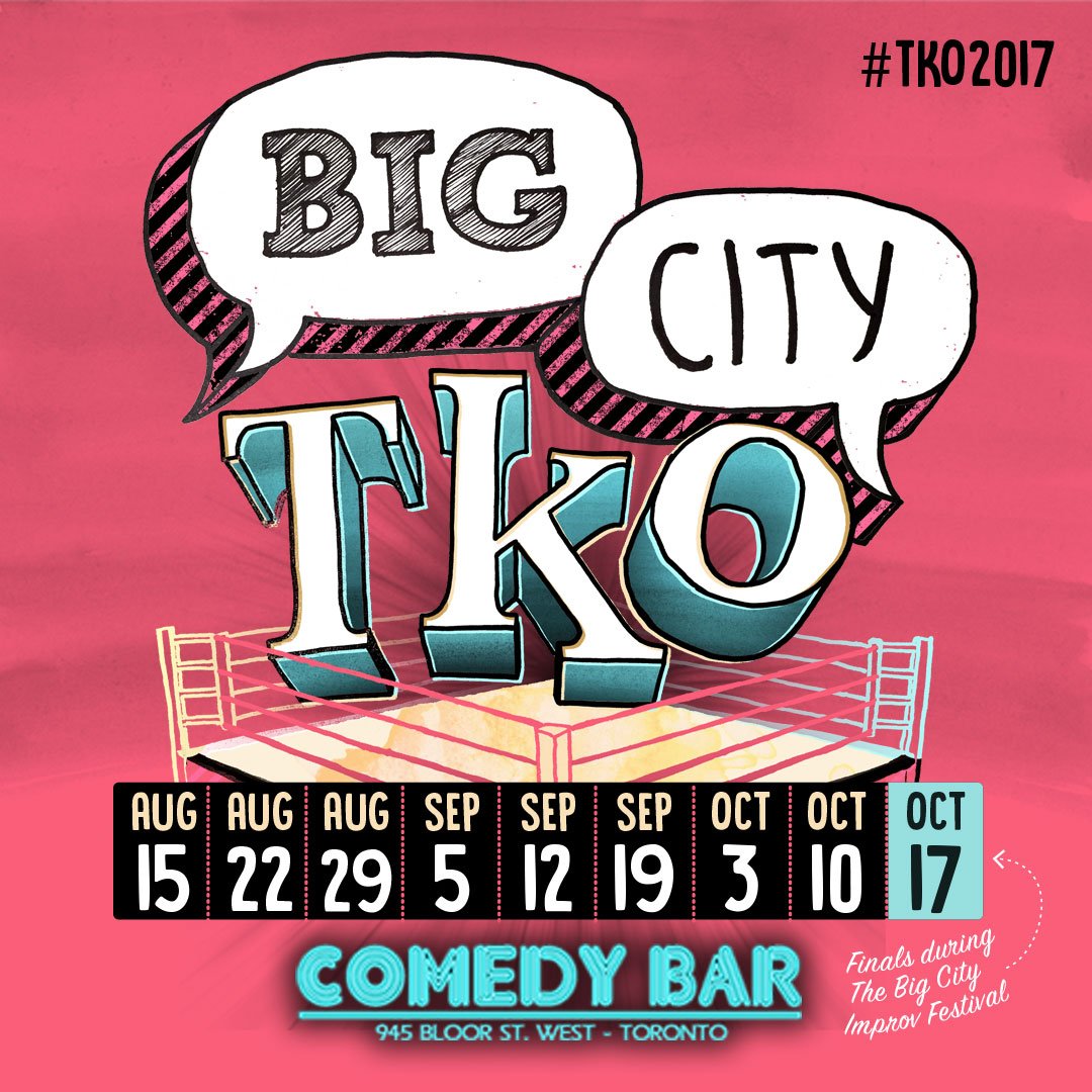 BigCityImprovTO's tweet photo. Pro tip: Screen capture this image so you know when all of the #TKO2017 shows are!
#BCIF2017 #ImprovComedy #Toronto #TorontoEvents #Comedy https://t.co/wtUENoh8E5