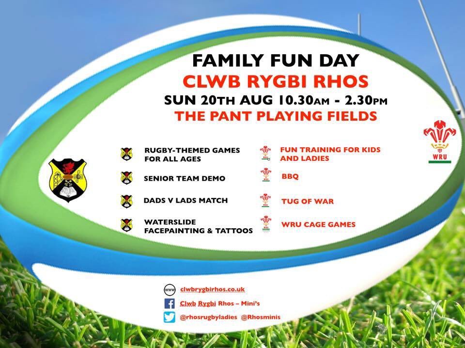 Rhosminis's tweet photo. Come and join us for our family fun day 20th August. All welcome. Feel free to retweet. https://t.co/OIPrRA5ssi