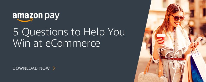 amazonpay's tweet image. Are you asking the right questions to succeed at eCommerce? Download our new eBook.  amzn.to/2uqpRI0