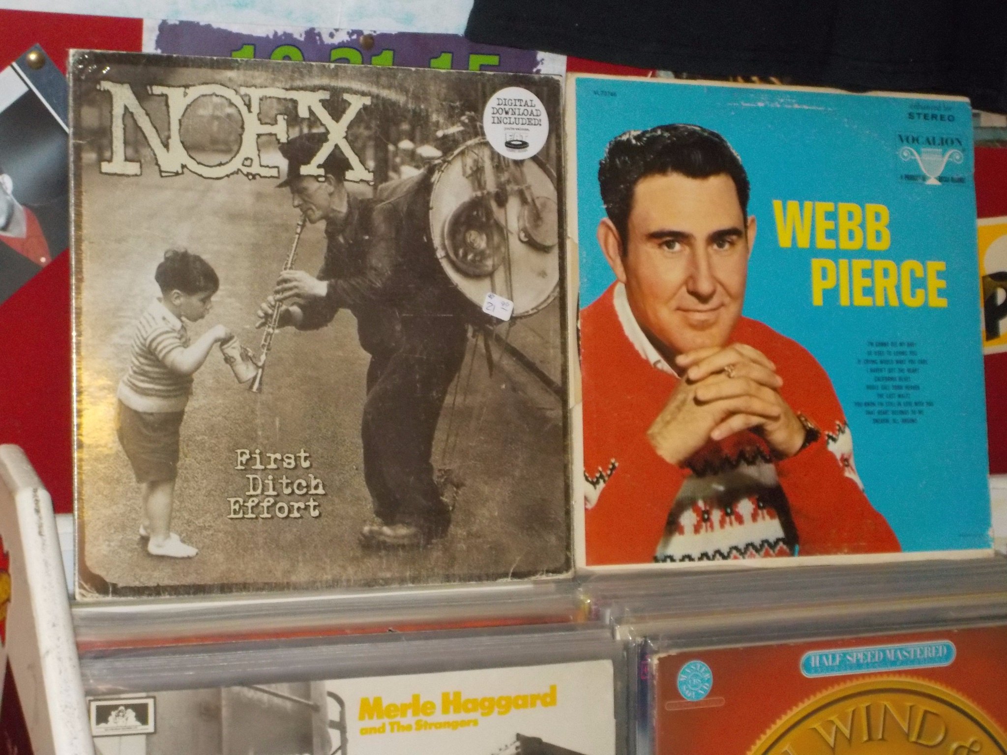 Happy Birthday to El Hefe of NOFX & the late Webb Pierce 