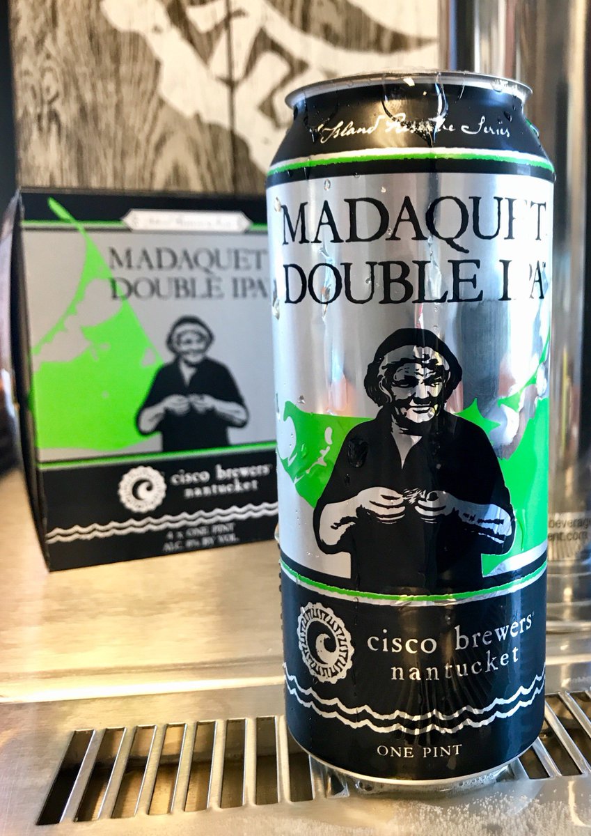 Bhicks_PDX's tweet photo. @CiscoBrewers #MadaquetIPA is Live! First addition to the #IslandReserve Series! #DoubleIPA #NewEnglandStyleIPA #CiscoBrewers #MadaketMillie https://t.co/8DcJpDHUyn