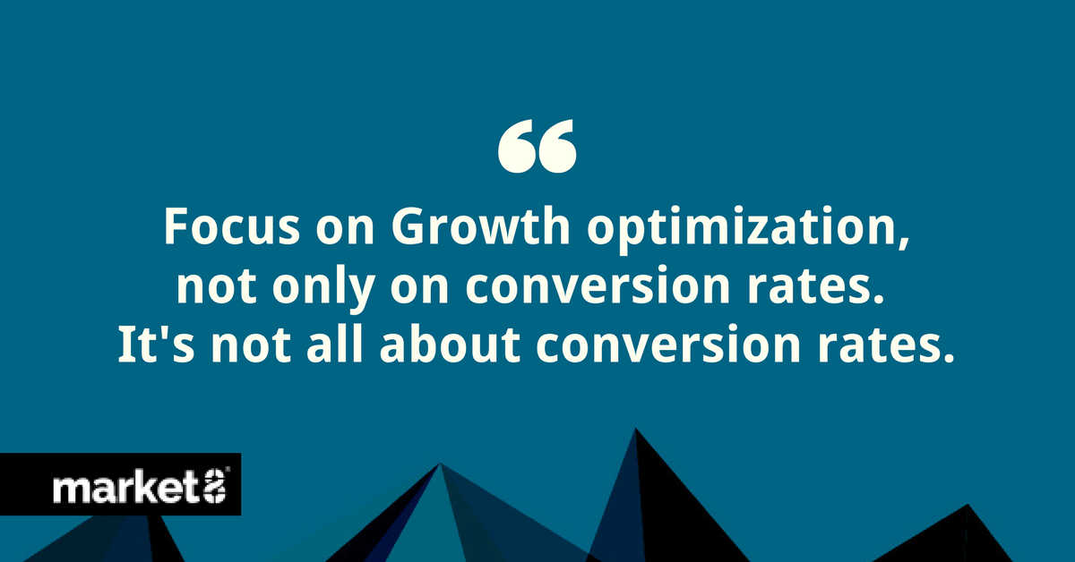 Market_8's tweet image. Focus on #GrowthOptimization, not only on conversion rates. bit.ly/2vJK64w #CRO #WebDesign