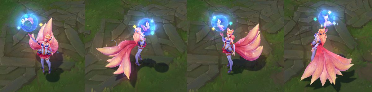 themermaidxo's tweet photo. Star Guardian Ahri turnarounds! https://t.co/JZjR5p5Kri