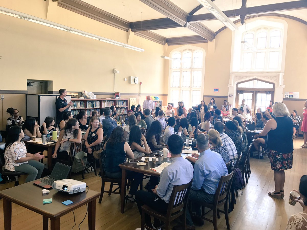 Hchanhill's tweet photo. #teamCIPD thrilled to welcome and work with our new @PasadenaUnified teachers! @PUSDSTEM @PUSDHR @MAbrahamson15 @2ndaryLiteracy https://t.co/x9vc8XCaky