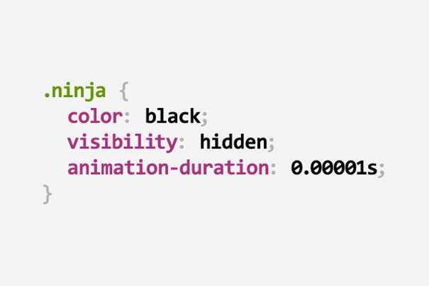 Creativeremedy's tweet photo. #Ninja in #CSS #CSSHumour https://t.co/NcnCmyMRRZ