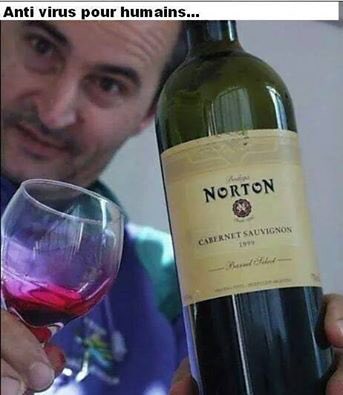 Creativmonkey1's tweet image. On a trouvé un anti virus pour les humains !!