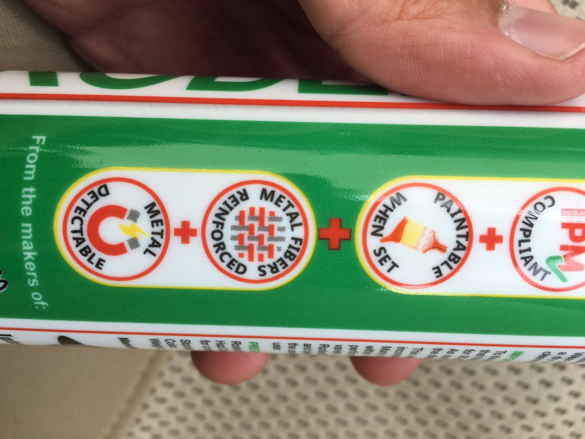 NortheasternExt's tweet photo. New product called #rodentstop. Sealant impregnated w. metal fibers claim 2 repel rodent gnawing. Any experience? Looking forward to trying! https://t.co/WSyeNtIbHF