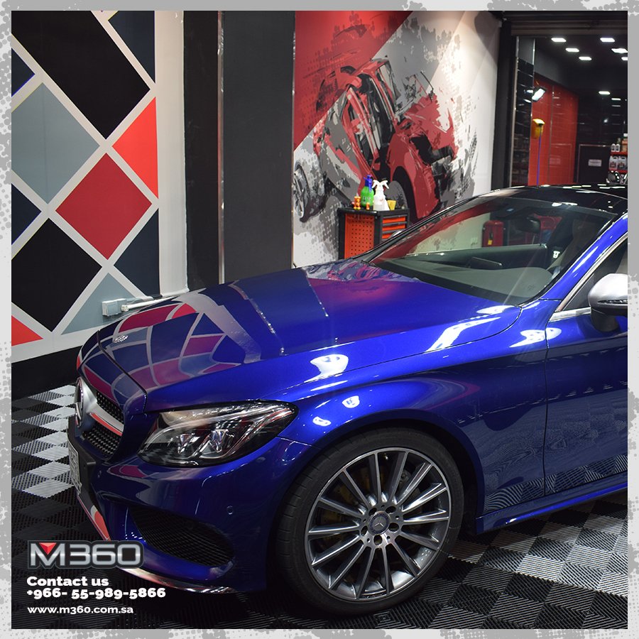 M360_Garage's tweet image. احمي استثمارك #m360 🚘 
C300 2017 #paint_protection #mersedes #m360fanatic #jeddah #جدة #سيارات