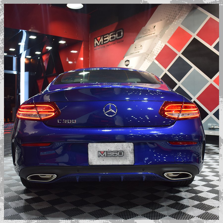 M360_Garage's tweet image. احمي استثمارك #m360 🚘 
C300 2017 #paint_protection #mersedes #m360fanatic #jeddah #جدة #سيارات