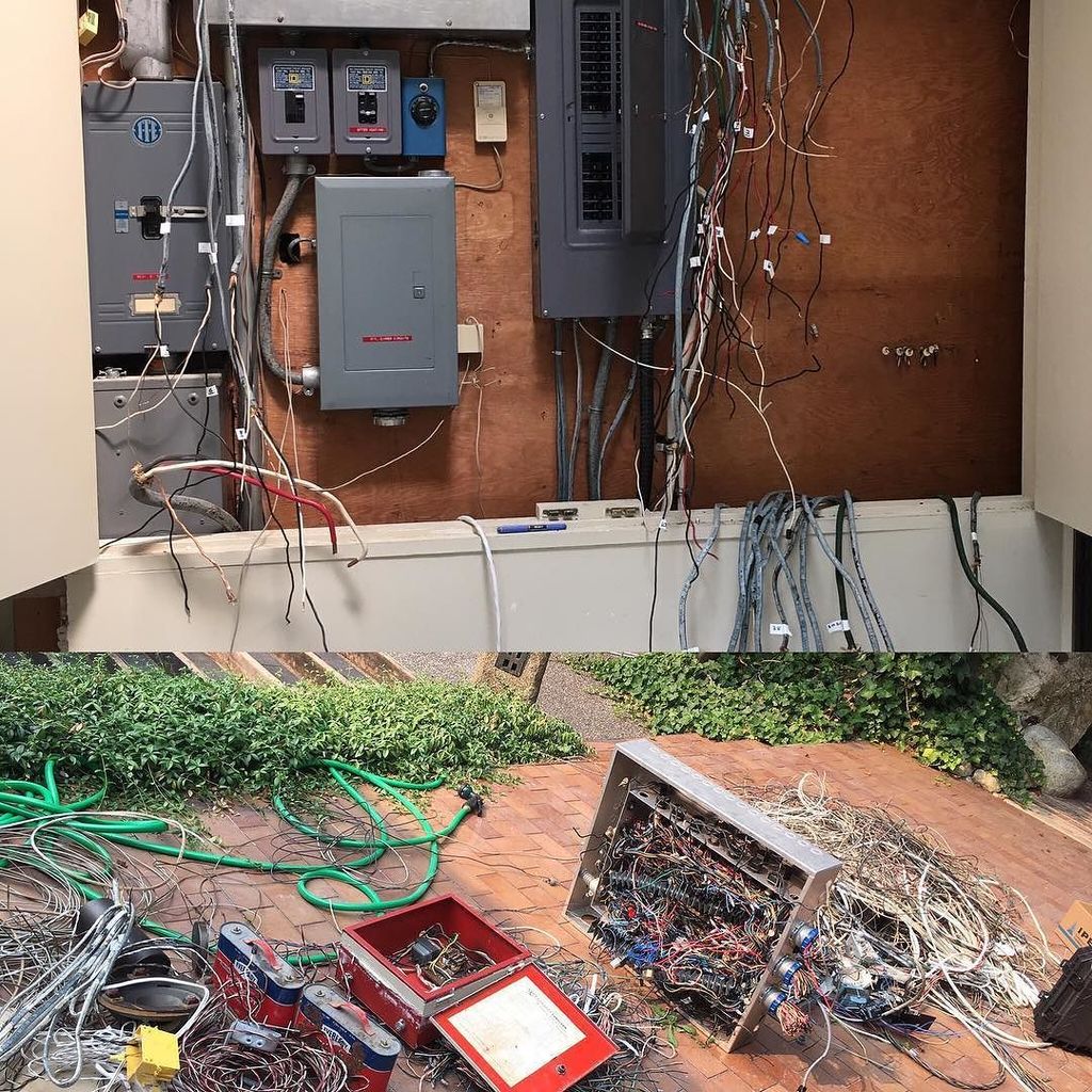 Part of our discovery work, assessing what the old lighting system controlled. We removed what was no longer neede… ift.tt/2hHm9FD