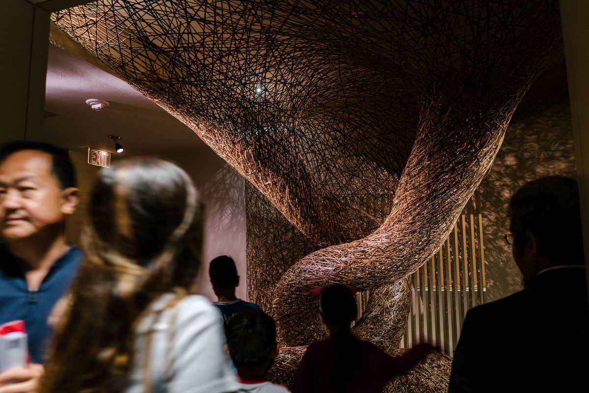 metmuseum's tweet photo. “Bamboo contains multitudes. ” Read the @nytimes's review of #MetBamboo: https://t.co/CN2FtWHgPC https://t.co/jVuqv8KroA