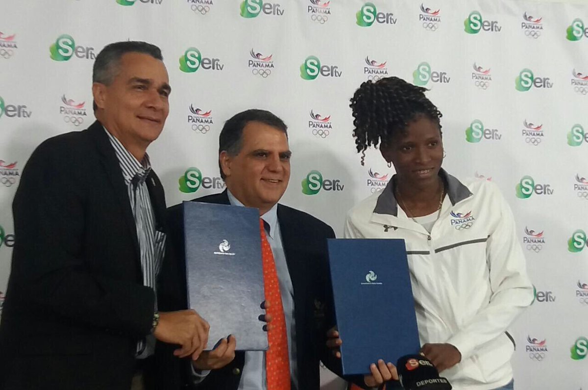 El #COP celebra la firma del convenio de colaboración con <a href="/SERTVPANAMA/">SERTV 📺</a> en vivo por <a href="/ADeportiva507/">Acción Deportiva 🇵🇦</a> 🇵🇦🎉