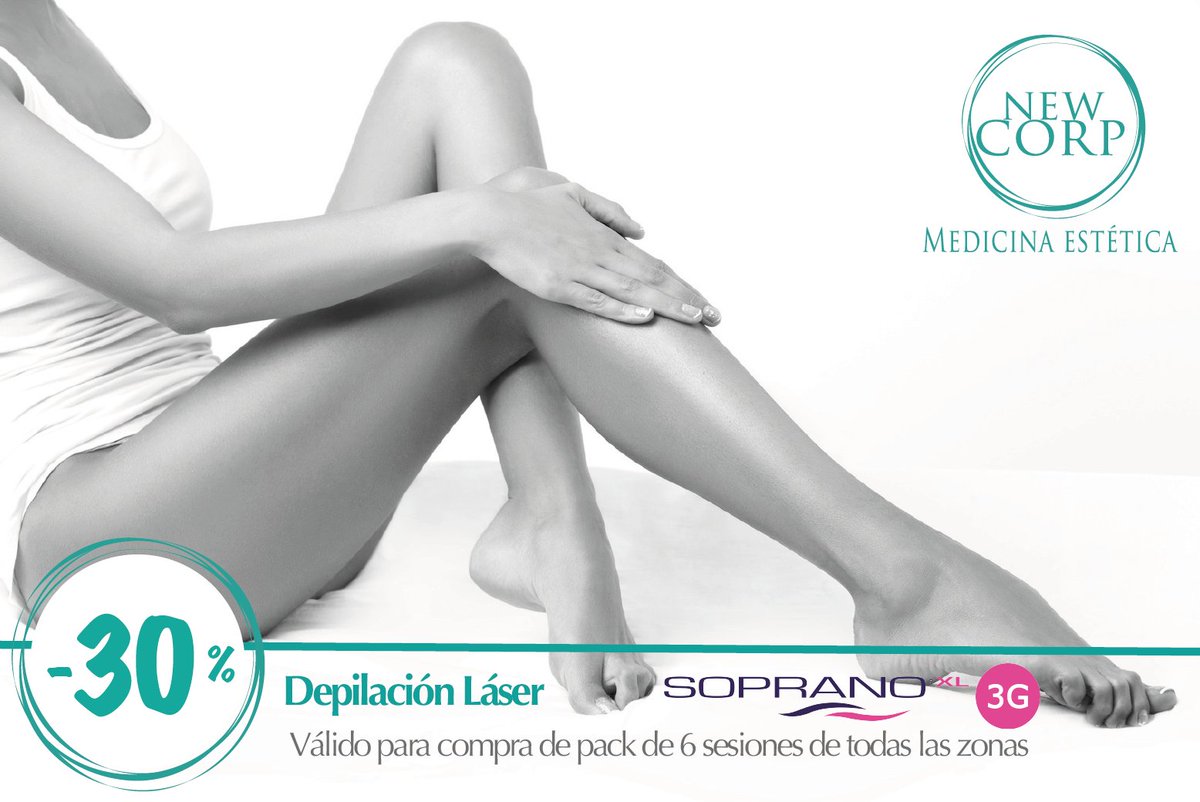 NewCorpEstetica's tweet photo. Esta época del año es ideal para comenzar la depilación definitiva!
#Soprano #Láser #Indoloro
Contratando 6 sesiones 30% OFF en tu pack! https://t.co/ElHvB1a6tE