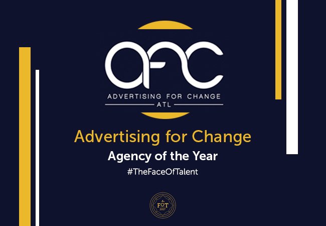 Congratulations to our Agency of the Year, Advertising for Change!