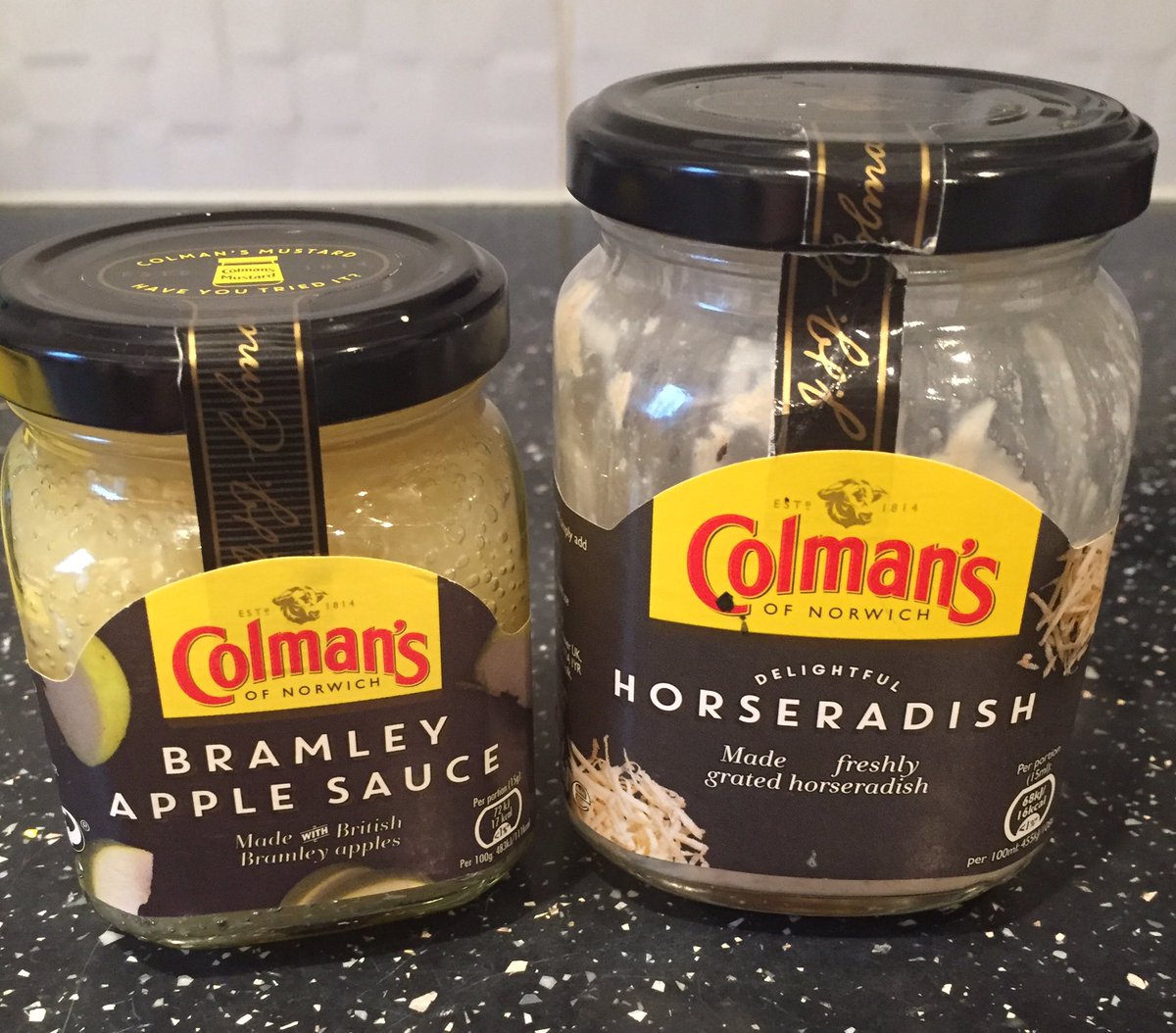 Ali_Bowers's tweet photo. Looks like Colmans has done the Mars bar on us, shame on you @Unilever @Colmansusa defo not enough Apple Sauce!! #sameprice #lessvalue https://t.co/tMbuPbYhuE