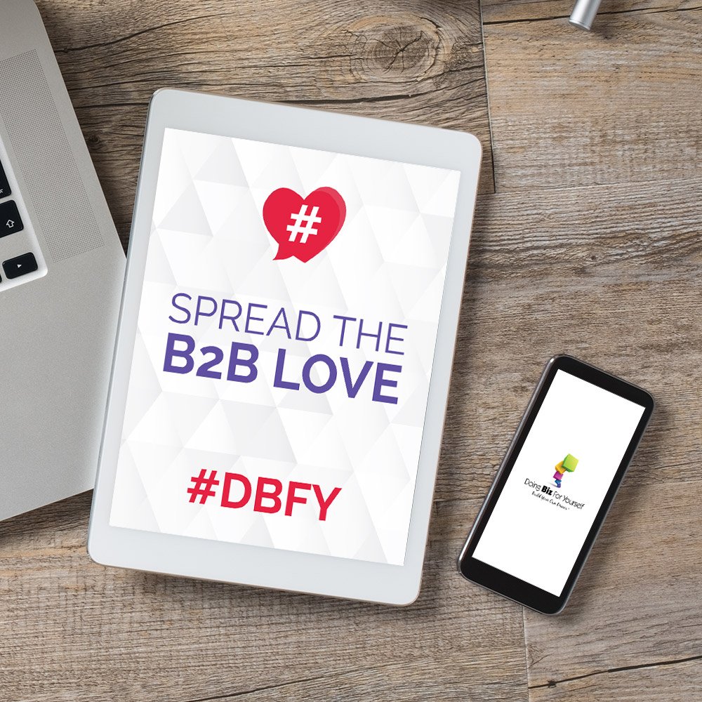 For FREE promotion to our 3000+ followers please include the #DBFY in your tweets. Thanks <a href="/astardesignuk/">Print and Web Design</a> for the "slick" design work