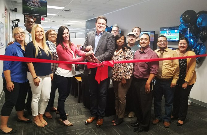 WinAs1Warriors's tweet photo. We Are THRILLED 🤩 For The #GrandOpening Of Our #WeAreEntertainment Center!!! #AwesomeATSD #RibbonCutting #Workplace2020 @liz_gtweets https://t.co/zFZ58q2AXw