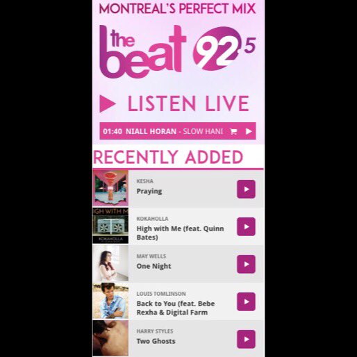 kokaholla's tweet photo. Merci beaucoup @thebeat925 for adding #highwithme to your playlist AND featuring it on your home page!!! 🙌 https://t.co/GABW8PP62T