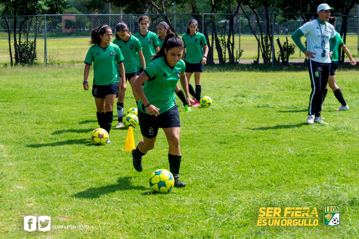 clubleonfemenil's tweet photo. Nos preparamos para nuestro partido ante Atlas. El próximo viernes vamos por la victoria. ¡Nos vemos en el Estadio! #SerFieaEsUnOrgullo https://t.co/meOWDF27Yq