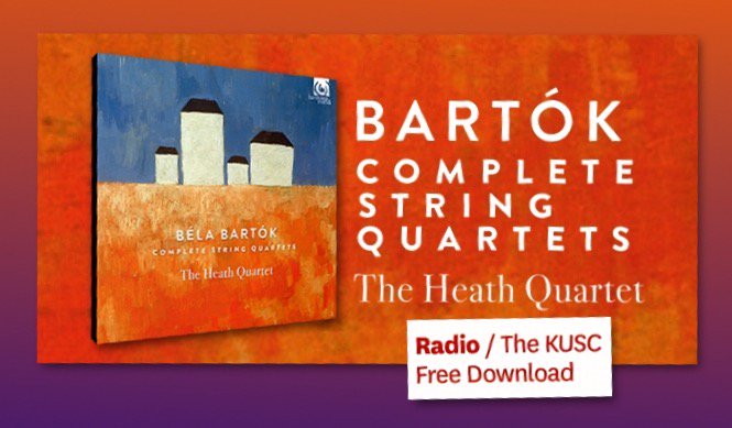 Look what is #Downloadoftheweek <a href="/ClassicalKUSC/">ClassicalKUSC</a> The Heath Quartet's "Flawless performances" (The Strad) of Bartók ow.ly/Ri3y30egHWF
