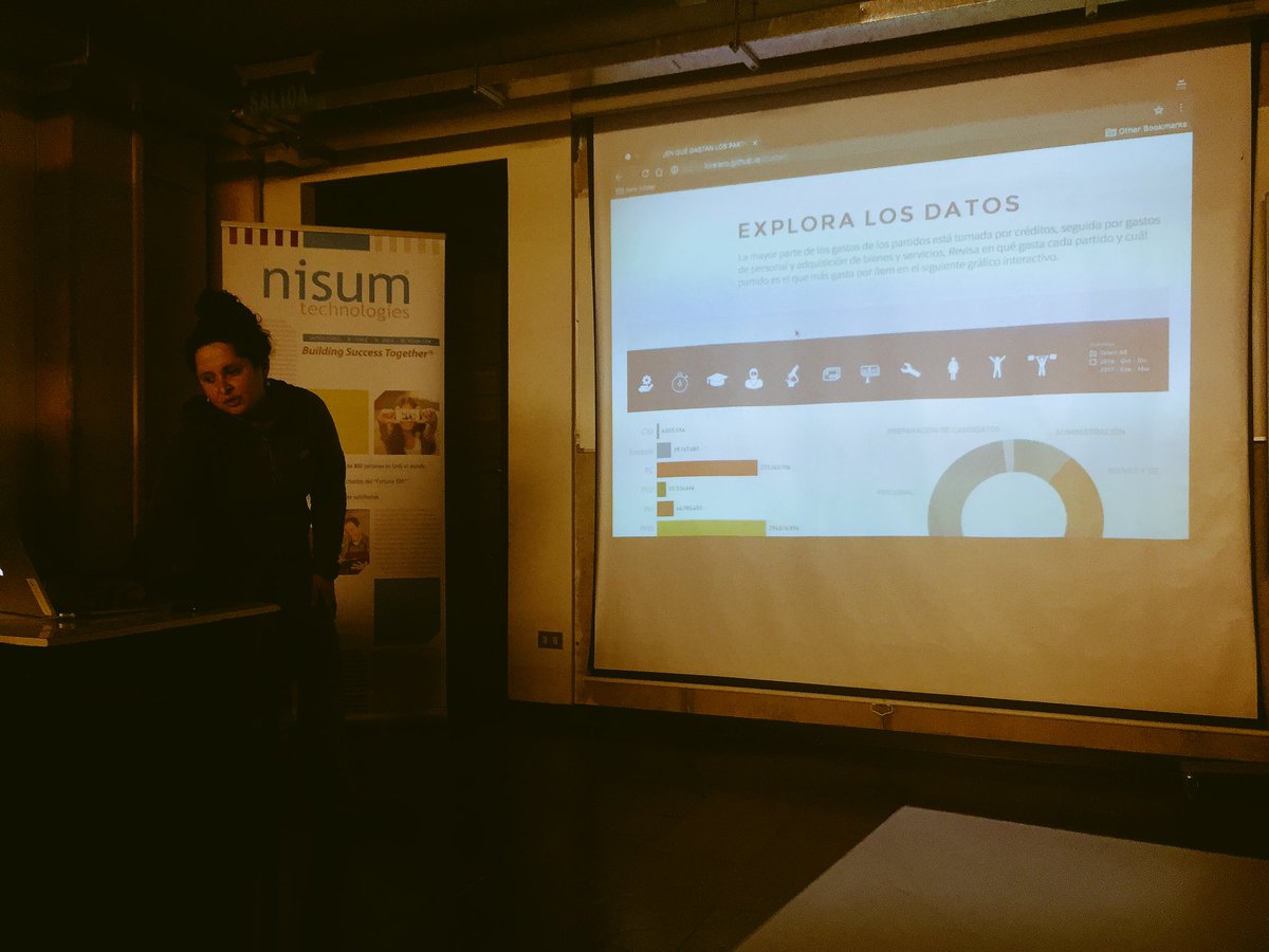 ciudadania_i's tweet photo. Hoy en el Stgo. Data Visualization Meetup 📊 de @datacampfire los expositores fueron los equipos de nuestro Desafío #DatosYPartidos 🙌 https://t.co/f80Ir9X8Ay
