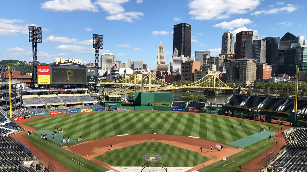 Cut4's tweet photo. Did you hear the @Pirates have a nice ballpark? https://t.co/yLPYrJBGpr