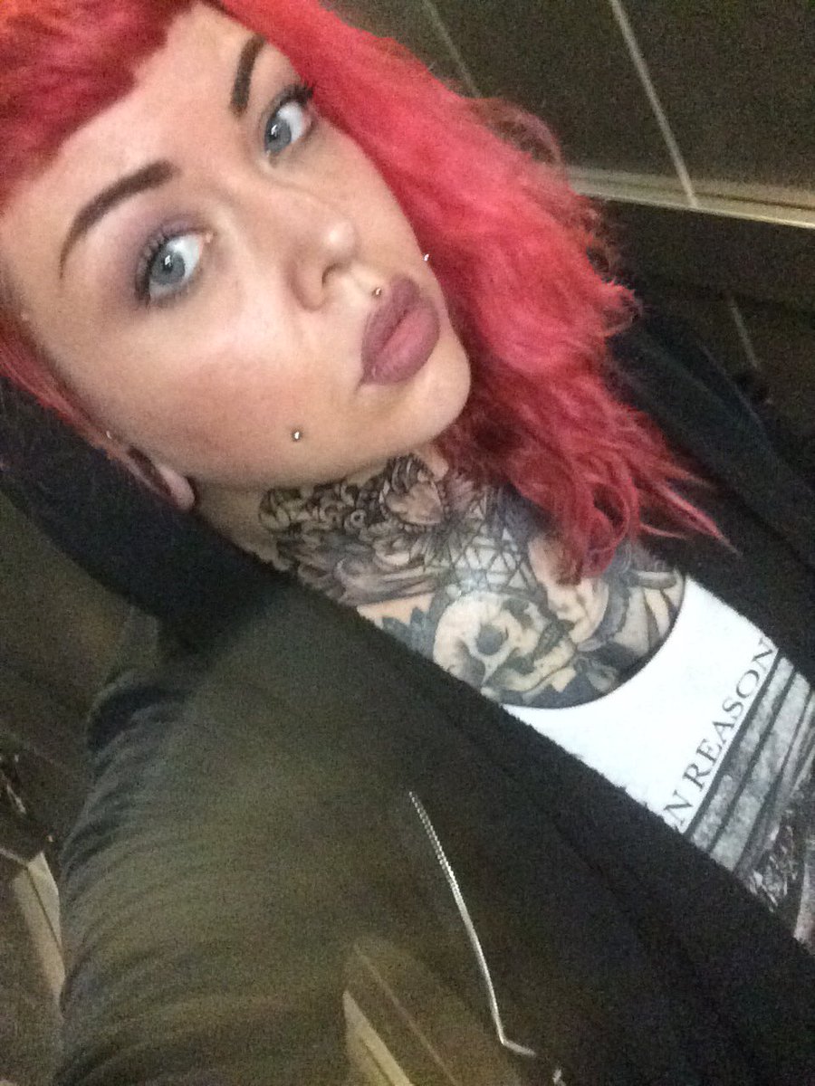 savagebetty1's tweet photo. Hard day #selfie #blueeyes #tattoos #tatouage #tated #tattooed #ink #inked #model https://t.co/Rh8B1tyzyu