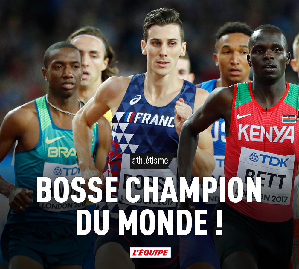 Incroyable Pierre Ambroise Bosse ! Le Français s'adjuge la médaille d'or en 1,44,67 suite à une course exceptionnelle !
