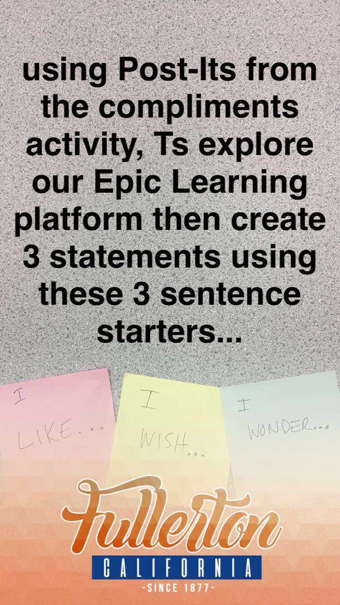 annkozma723's tweet photo. unplugged activities to frame professional learning + good ole @Postit notes to share "I wish...I wonder...I like..." #fsdlearns #PDsnaps https://t.co/DacceVSiwd