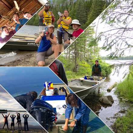 LakePulse's tweet photo. Read our new Lake Pulse blog post (https://t.co/YzHkoBrmBR) about our 4 biggest challenges in launching a Canada-wide lake sampling program! https://t.co/HZrY6hPkD4