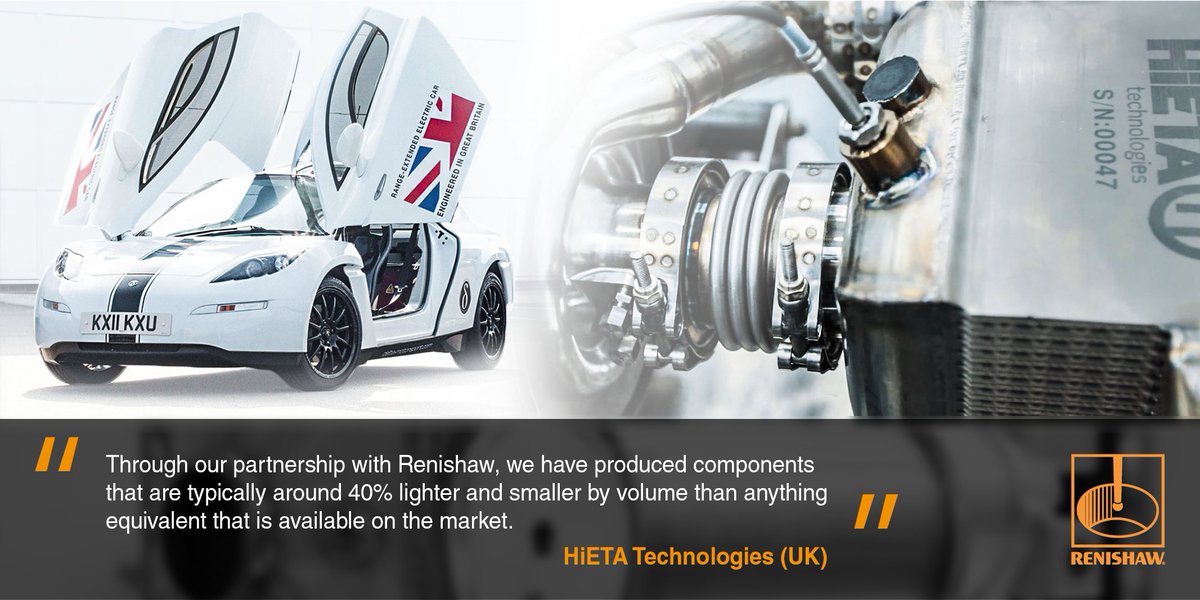Renishaw's RenAM 500M system <a href="/HiETATech/">HiETA Technologies</a> has reduced manufacturing times &amp; production costs. Case study: bit.ly/2fr2JUw #3Dprinting