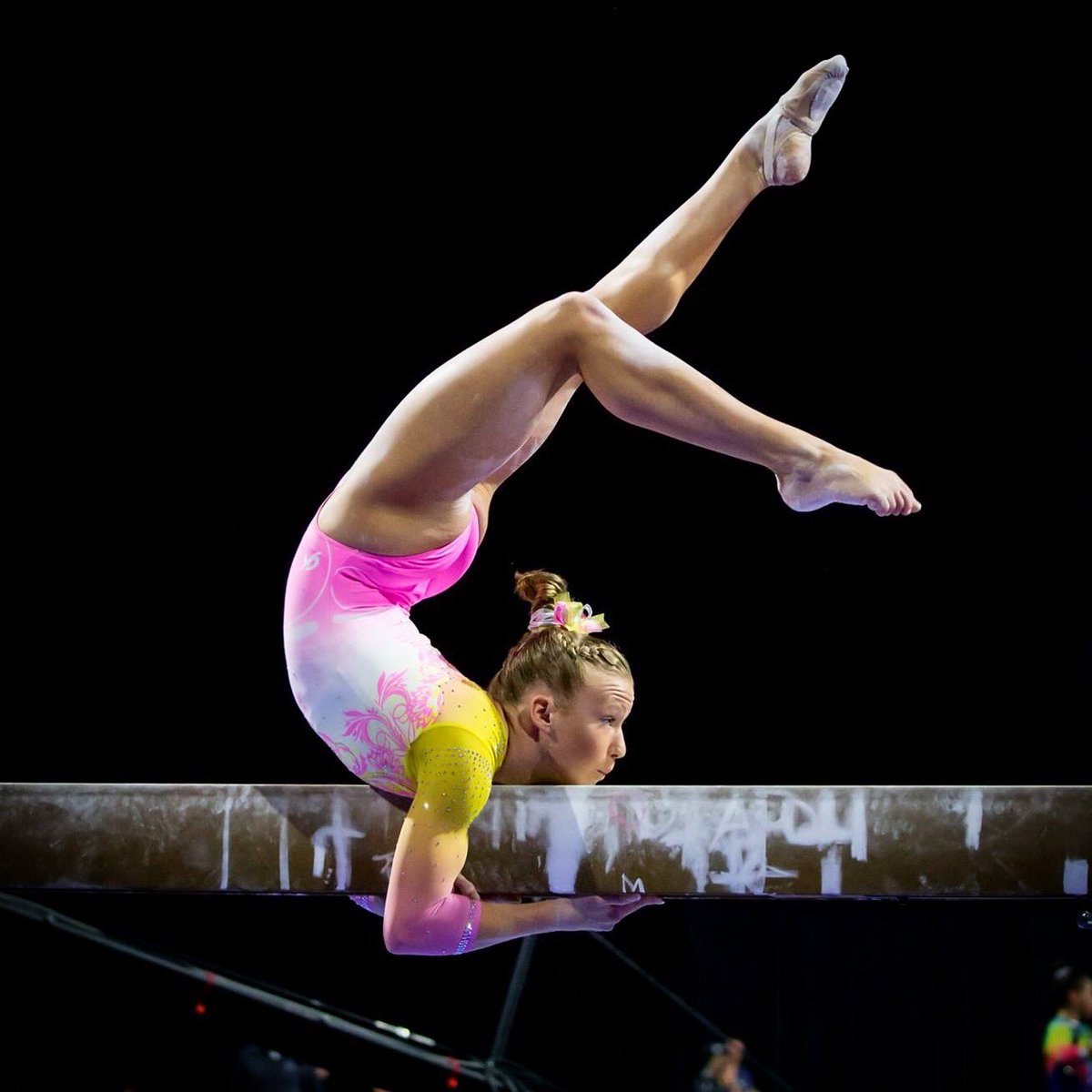FloGymnastics's tweet image. #POTD: Twin City Twisters' Abby Paulson 💫