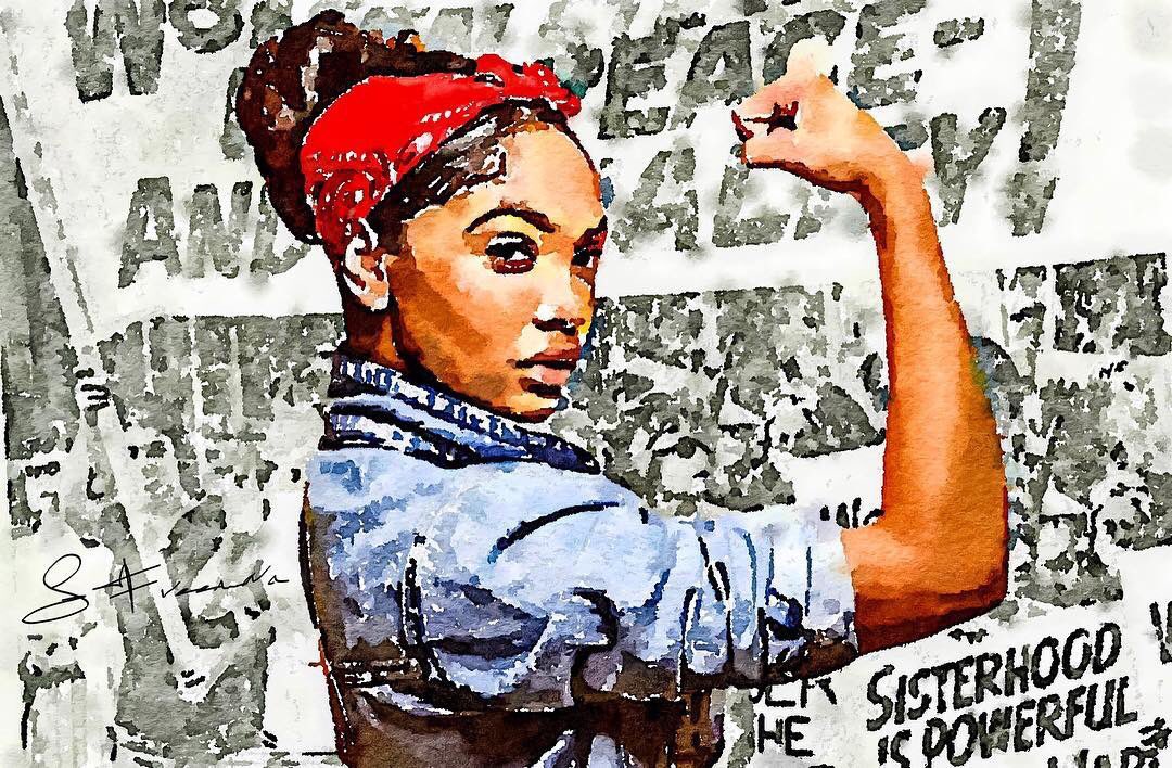 StracyFreeman's tweet photo. This is my passion and I really want everyone to see my work. One RT could go a long way. 🙏🏾👑 #StracyFreemanArt https://t.co/A6peqFywIi