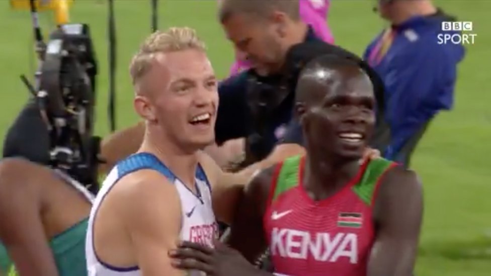 What a brilliant race by <a href="/KyleLangford_96/">Kyle langford</a> . He’s going to be a big star #fishnchips