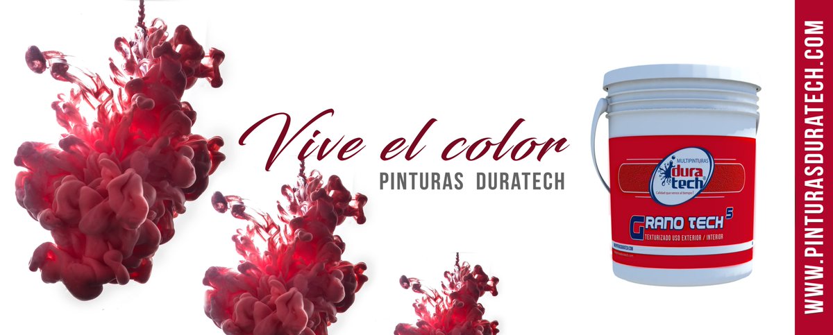 PDuratech's tweet image. El color rojo representa, amor y odio, calor y pasión, felicidad, cercanía y extraversión, fuerza y vida. #ViveElColor con Pinturas Duratech