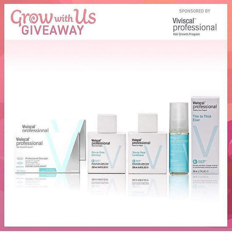 ViviscalProUS's tweet photo. August is Hair Loss Awareness Month✨Win a 6-month supply of Viviscal Professional supplements and Thin to Thick Sh… https://t.co/CcqQtvqcHs https://t.co/6f2aZLx2GD
