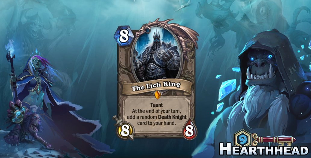 Hearthhead On Twitter The Lich King Gives Special Death Knight