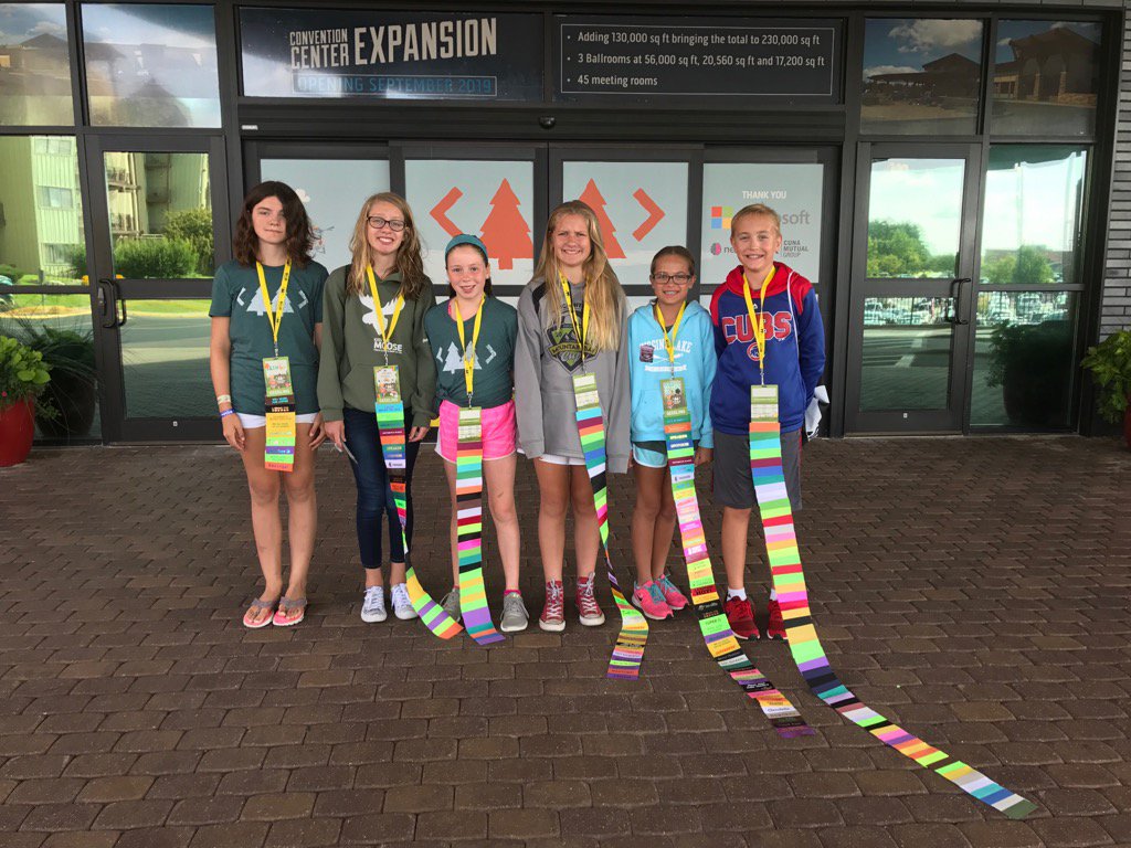TaBurnell's tweet photo. Is there such a thing as TOO many ribbons?? #ThatConference https://t.co/Jwrv3YTkmu