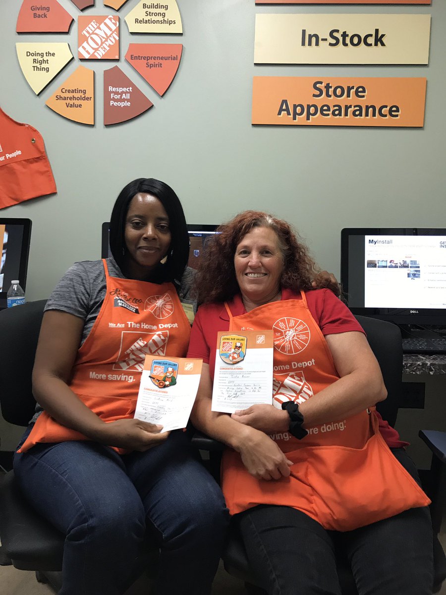 Forrest Boyd (@boyd_fb) on Twitter photo Operational excellence @HomeDepot6593 !!! <a href="/LabeccaR/">LaBecca Reid</a> receiving a Homer for 1H markdowns and Trisha for #1 in D6 cashier friendliness Operational excellence @HomeDepot6593 !!! <a href="/LabeccaR/">LaBecca Reid</a> receiving a Homer for 1H markdowns and Trisha for #1 in D6 cashier friendliness