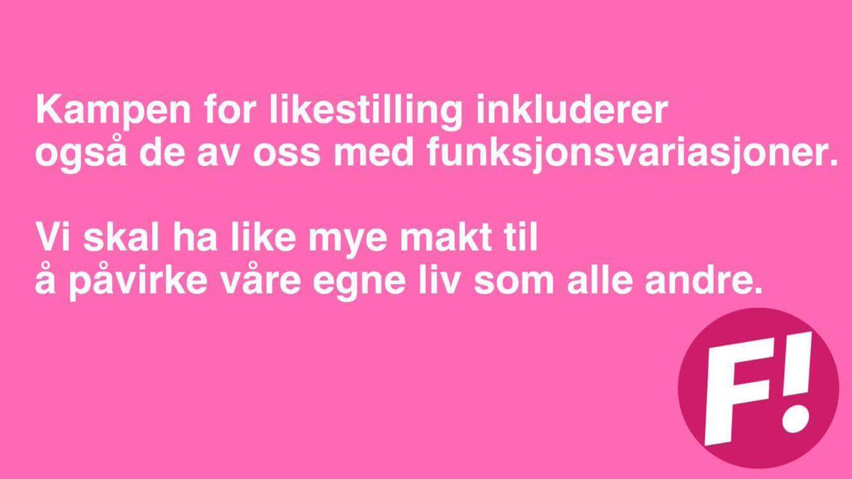 Fi_Oslo's tweet photo. Fi lanserer snart helhetlig program #feminisme er mer enn én sak #stemrosa https://t.co/zXXBb2eeTF