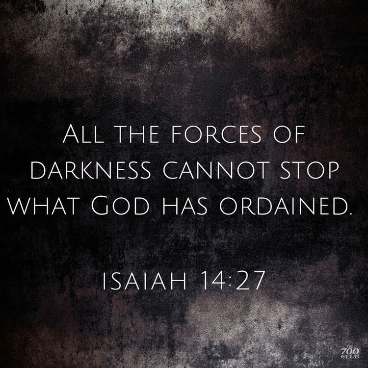 Find peace in knowing that not even Satan himself can stop what God has planned. Trust Him and walk it out! He has you! #oneloudvoice