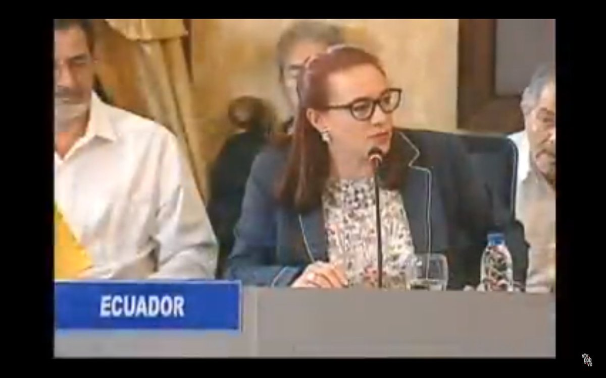 Canciller de Ecuador se solidariza con Venezuela y felicita por la instalación de la Asamblea Nacional Constituyente
#VenezuelaInvencible